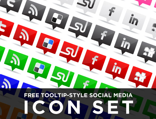 free vector social media icon set