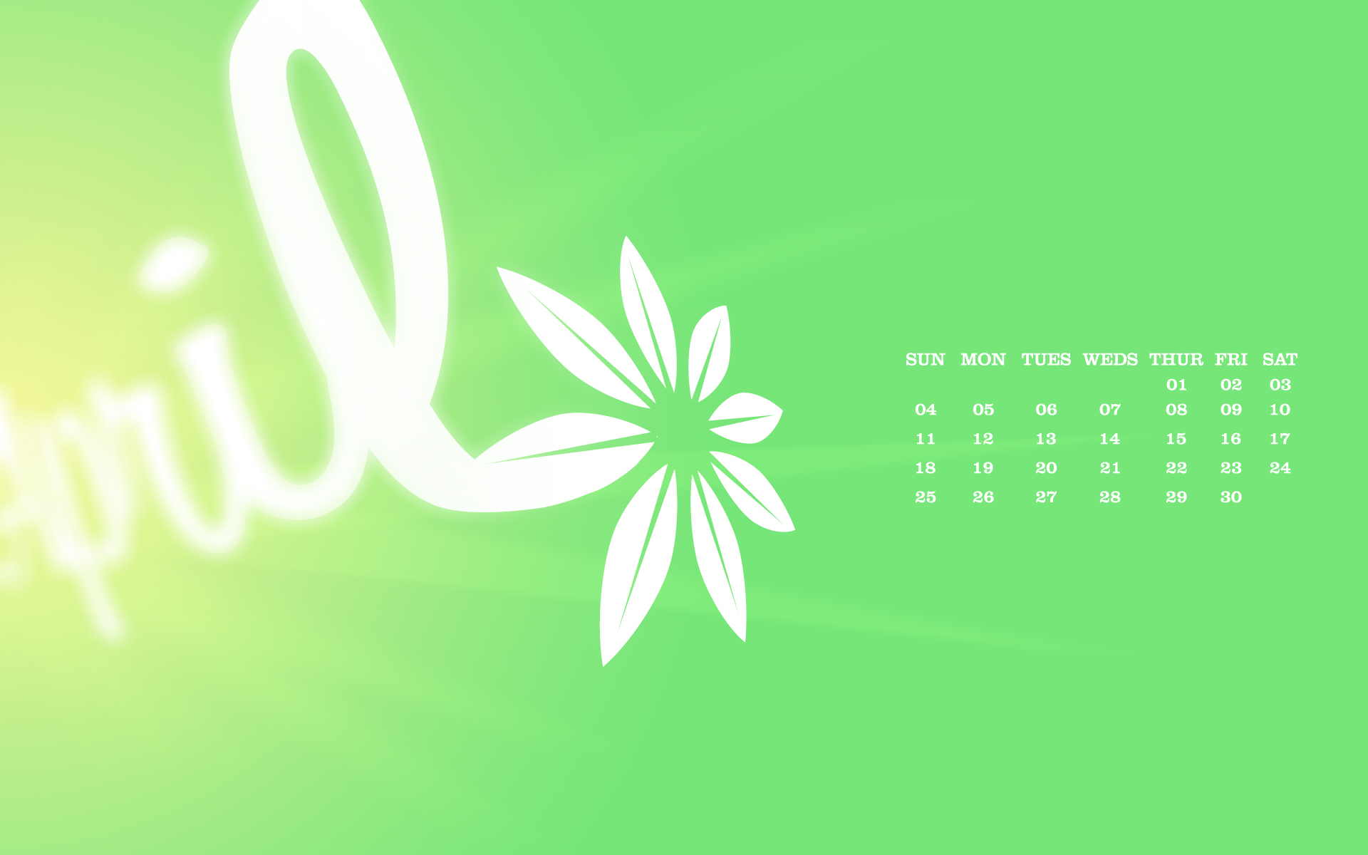 Free April 2022 Calendar Wallpapers  Desktop  Mobile