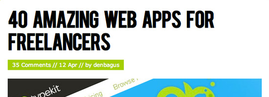 Web Apps for Designers