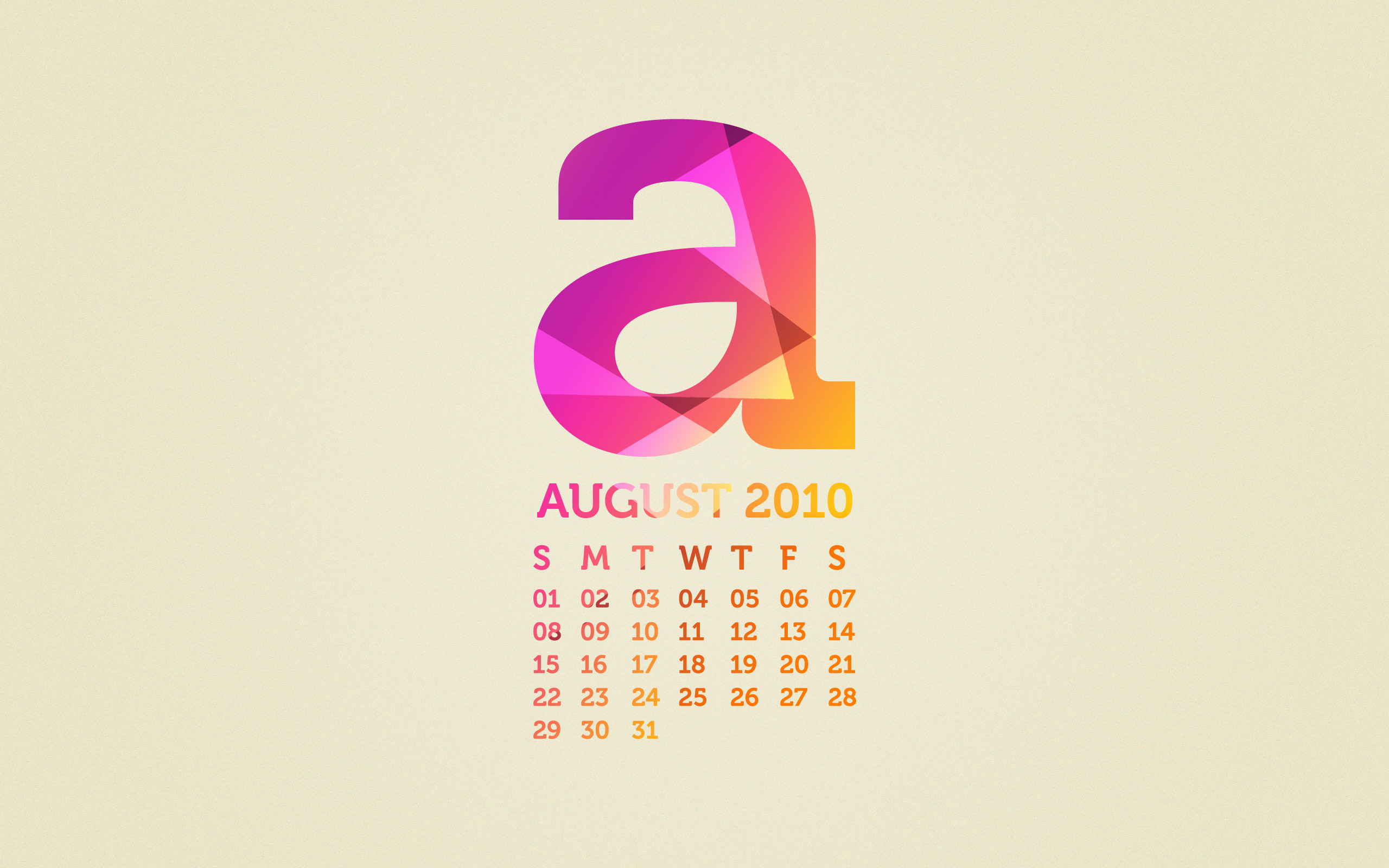 Freebie  August Wallpaper With Calendar  Fancy Girl Designs