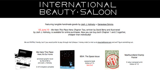 International Beauty Saloon - Edmonton Design & Illustration