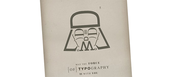 Star Wars Typography Poster