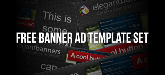 Free Banner Ad Photoshop Template
