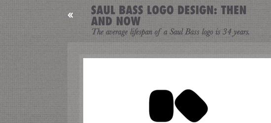 Saul Bass Logo Design - Then & Now