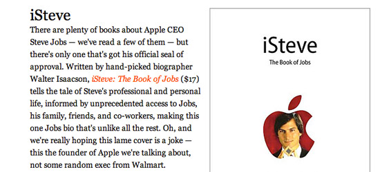 iSteve - Steve Jobs Biography