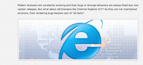 Solve Common IE Bugs