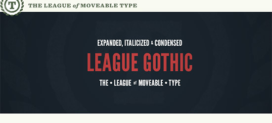 League Gothic Extended