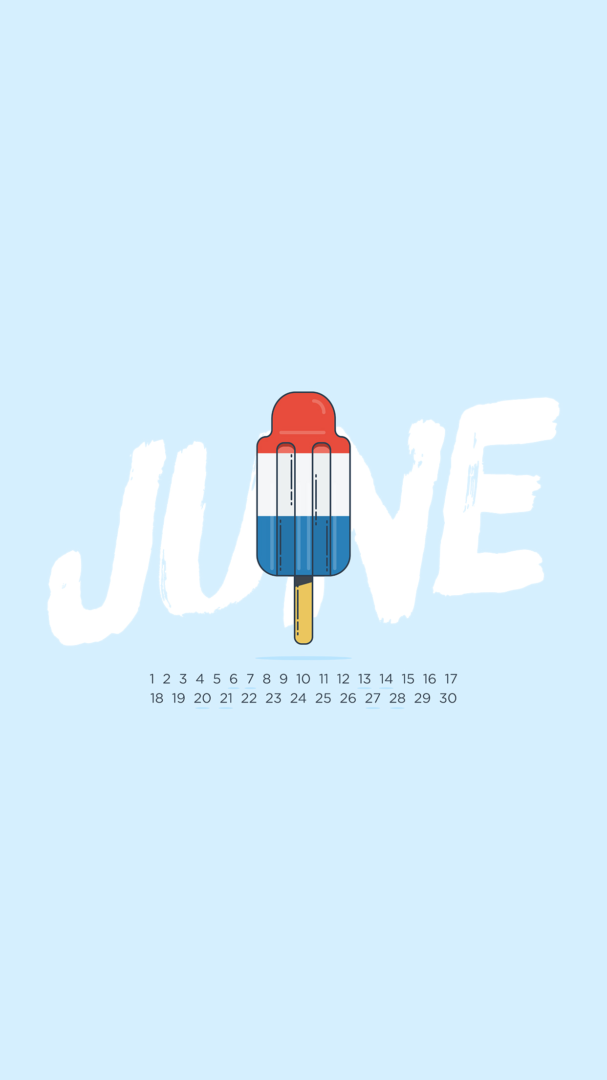 June 2017 Pool Float Calendar Wallpaper  Sarah Hearts